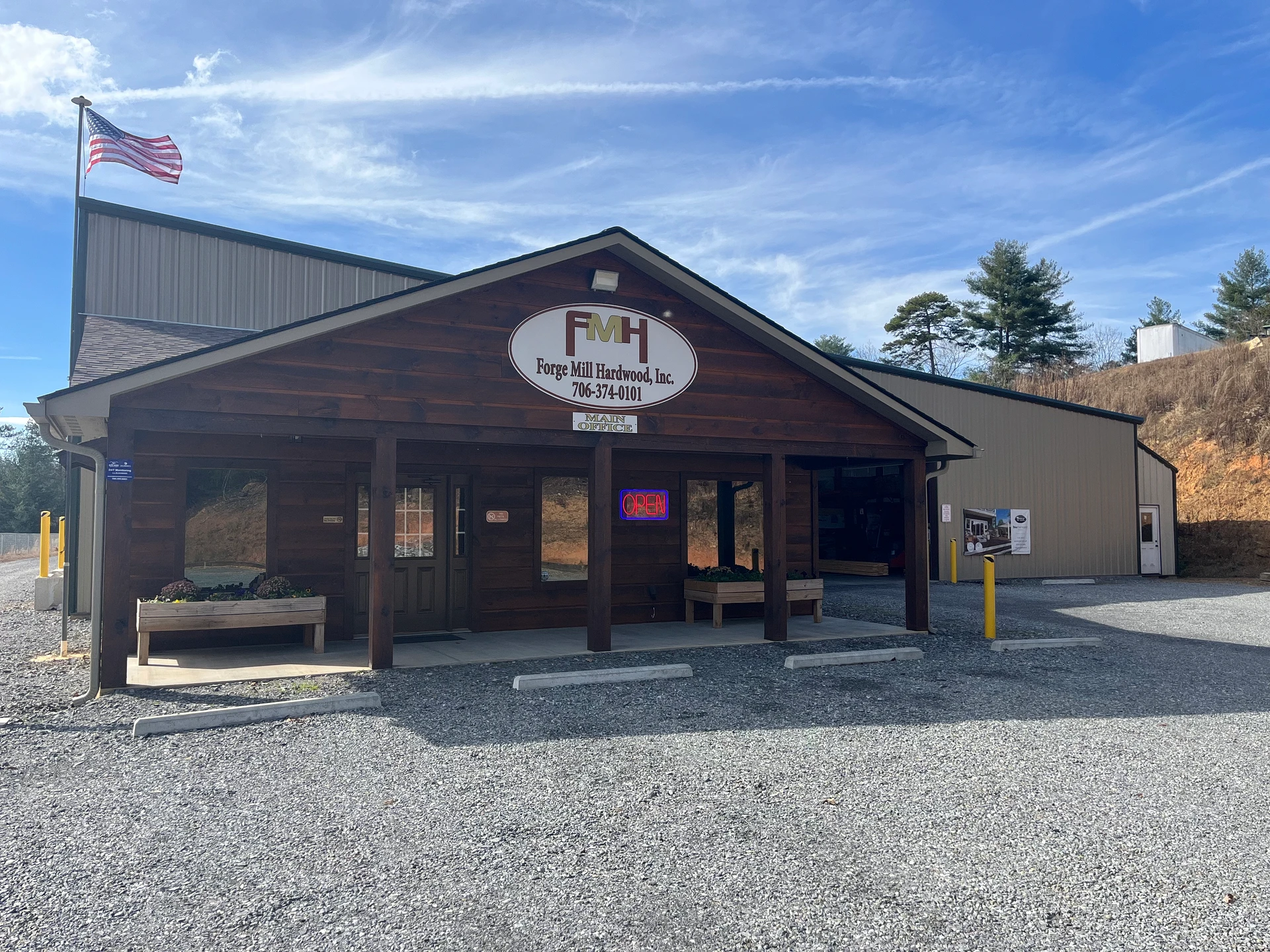 Forge Mill Hardwood storefront location