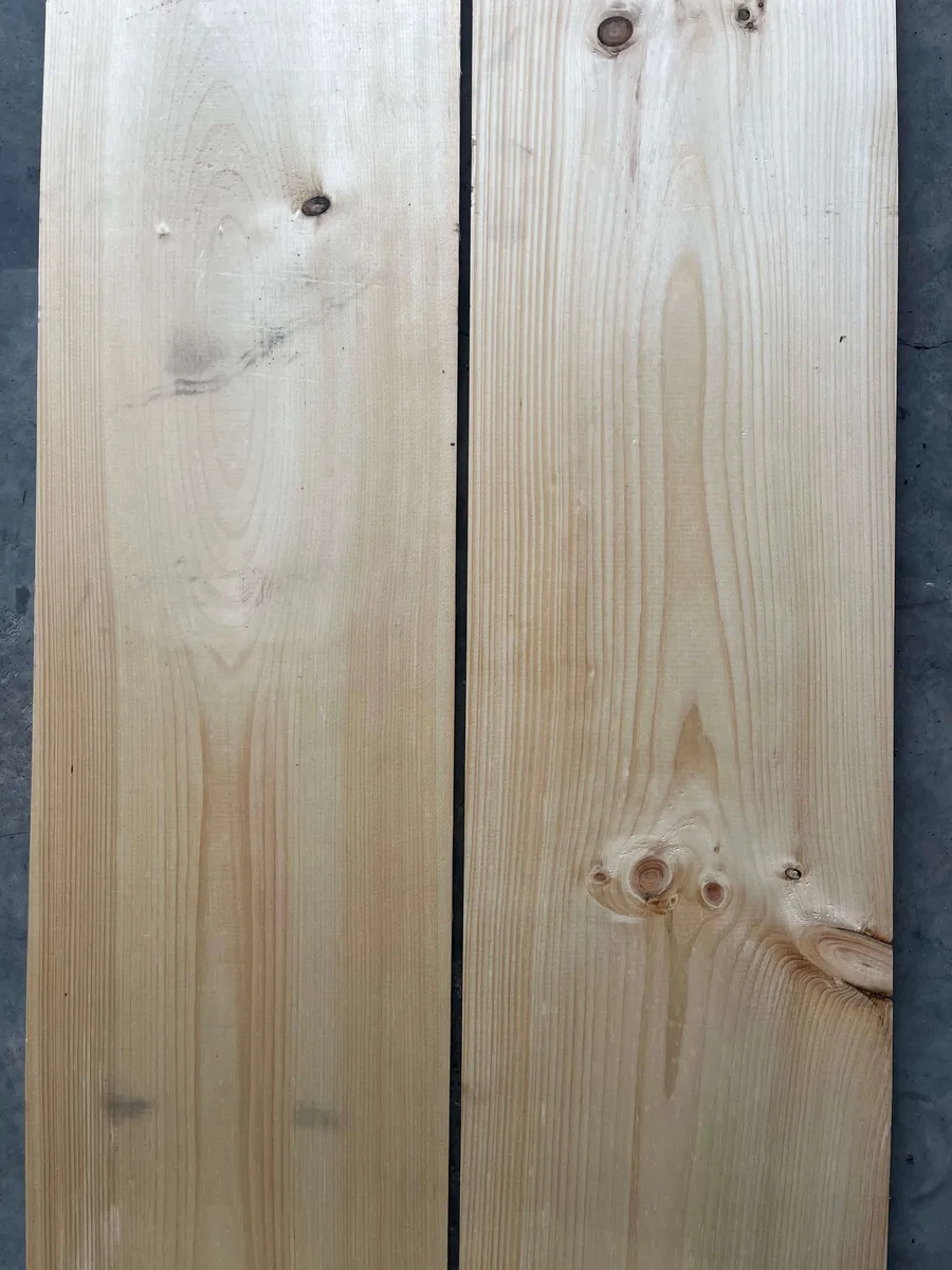 White pine S4S premium boards sample